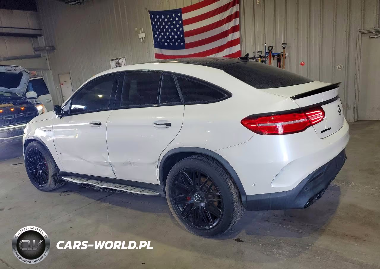 2017 Mercedes-Benz Amg Gle 63 Coupe S 4Matic VIN:4JGED7FB7HA068292 - 2