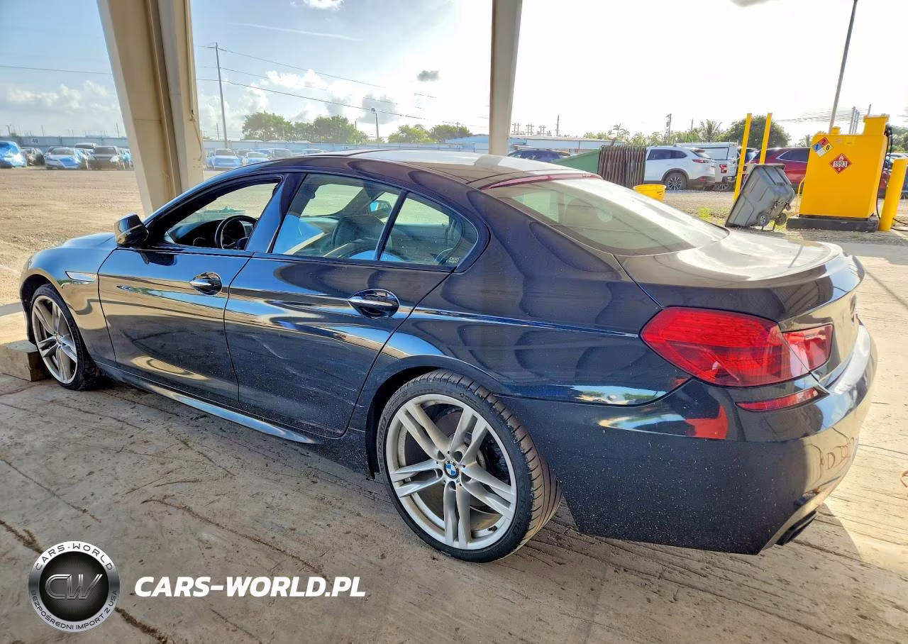2017 BMW 650 I Gran Coupe VIN:WBA6D4C51HD977601 - 2