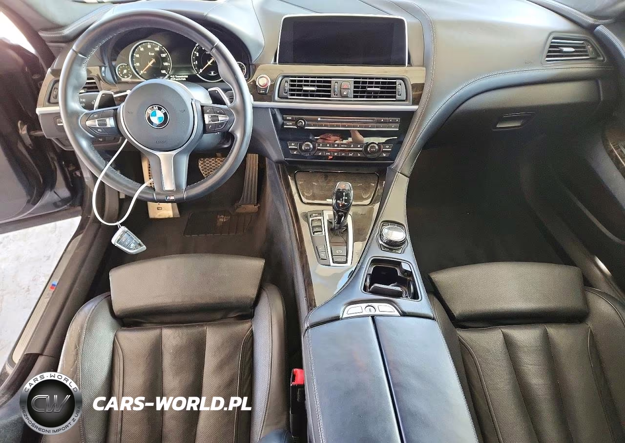 2017 BMW 650 I Gran Coupe VIN:WBA6D4C51HD977601 - 8
