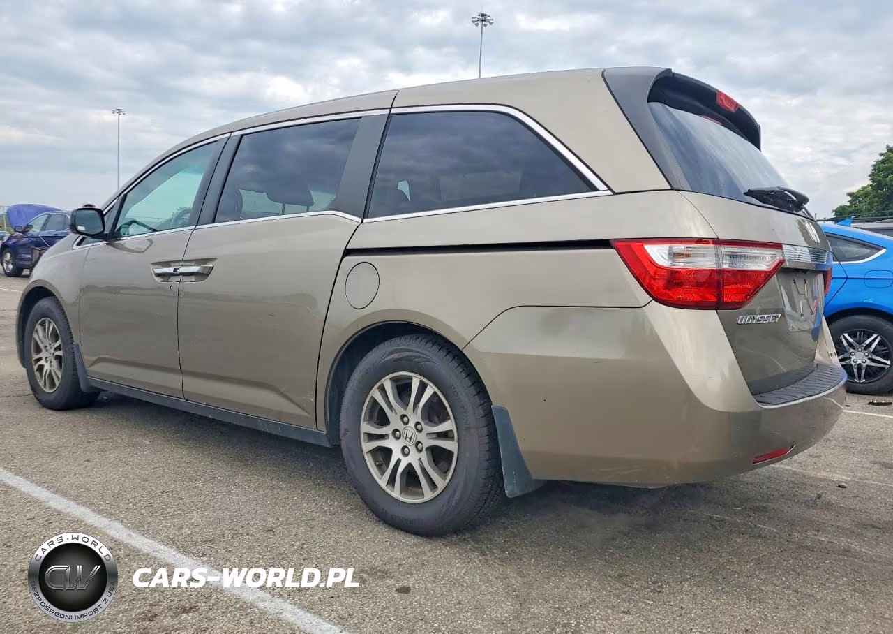 2012 Honda Odyssey Exl VIN:5FNRL5H66CB046801 - 2