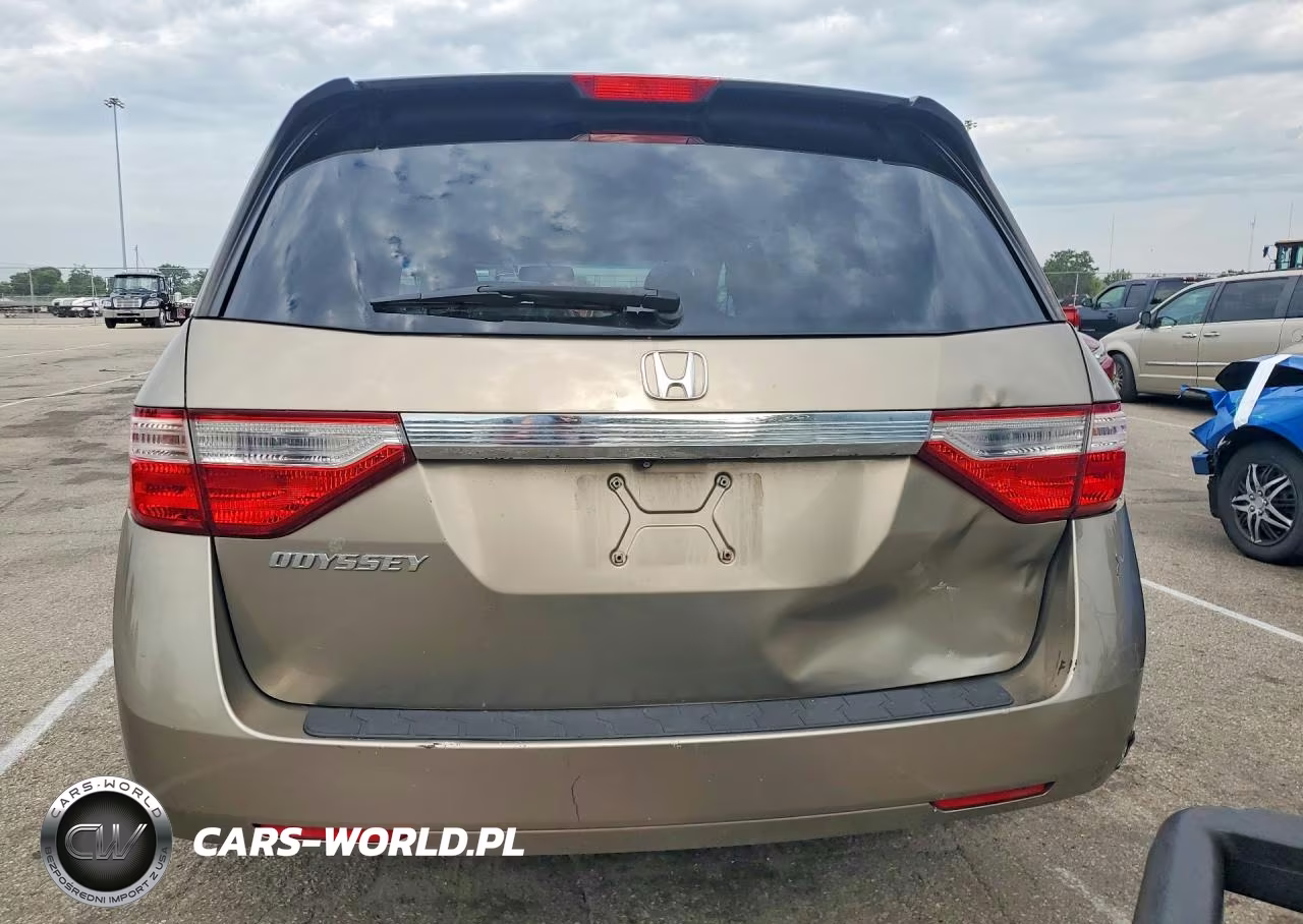 2012 Honda Odyssey Exl VIN:5FNRL5H66CB046801 - 6