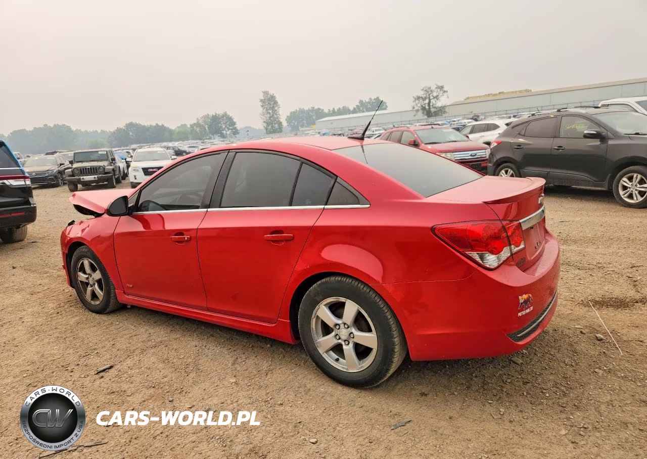2013 Chevrolet Cruze Lt VIN:1G1PC5SB4D7264605 - 2