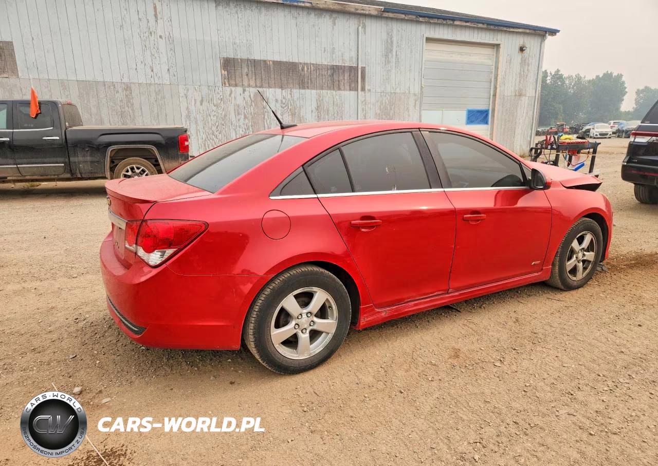 2013 Chevrolet Cruze Lt VIN:1G1PC5SB4D7264605 - 3
