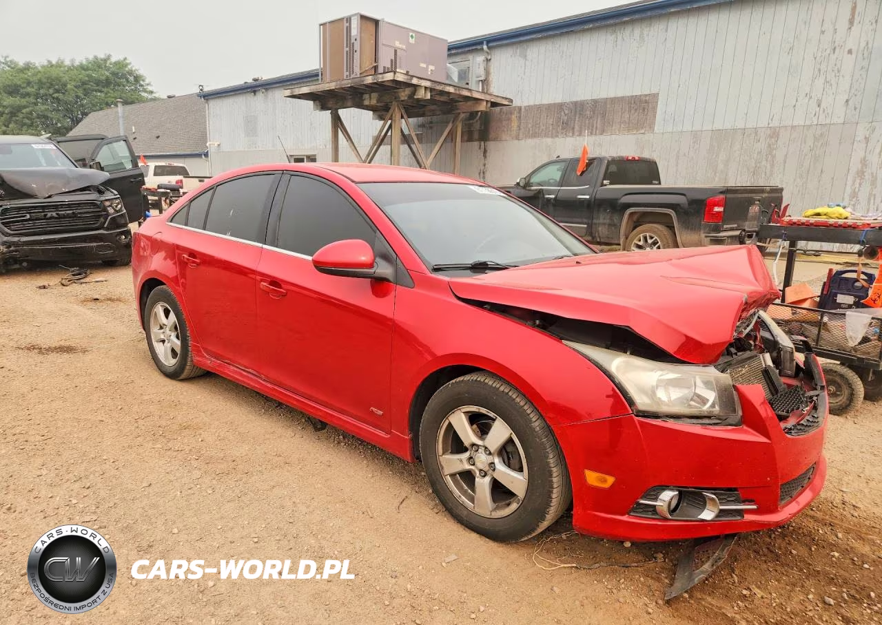 2013 Chevrolet Cruze Lt VIN:1G1PC5SB4D7264605 - 4