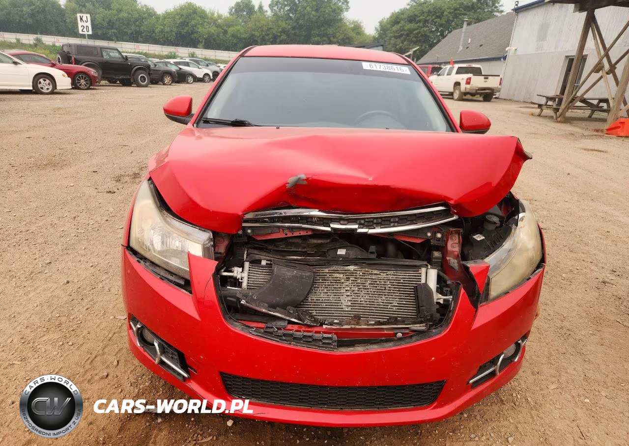 2013 Chevrolet Cruze Lt VIN:1G1PC5SB4D7264605 - 5