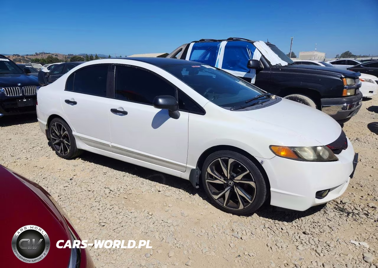 2010 Honda Civic Vp VIN:19XFA1F35AE007601 - 4