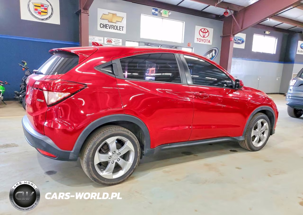2018 Honda Hr-V Lx VIN:3CZRU6H34JM722884 - 3