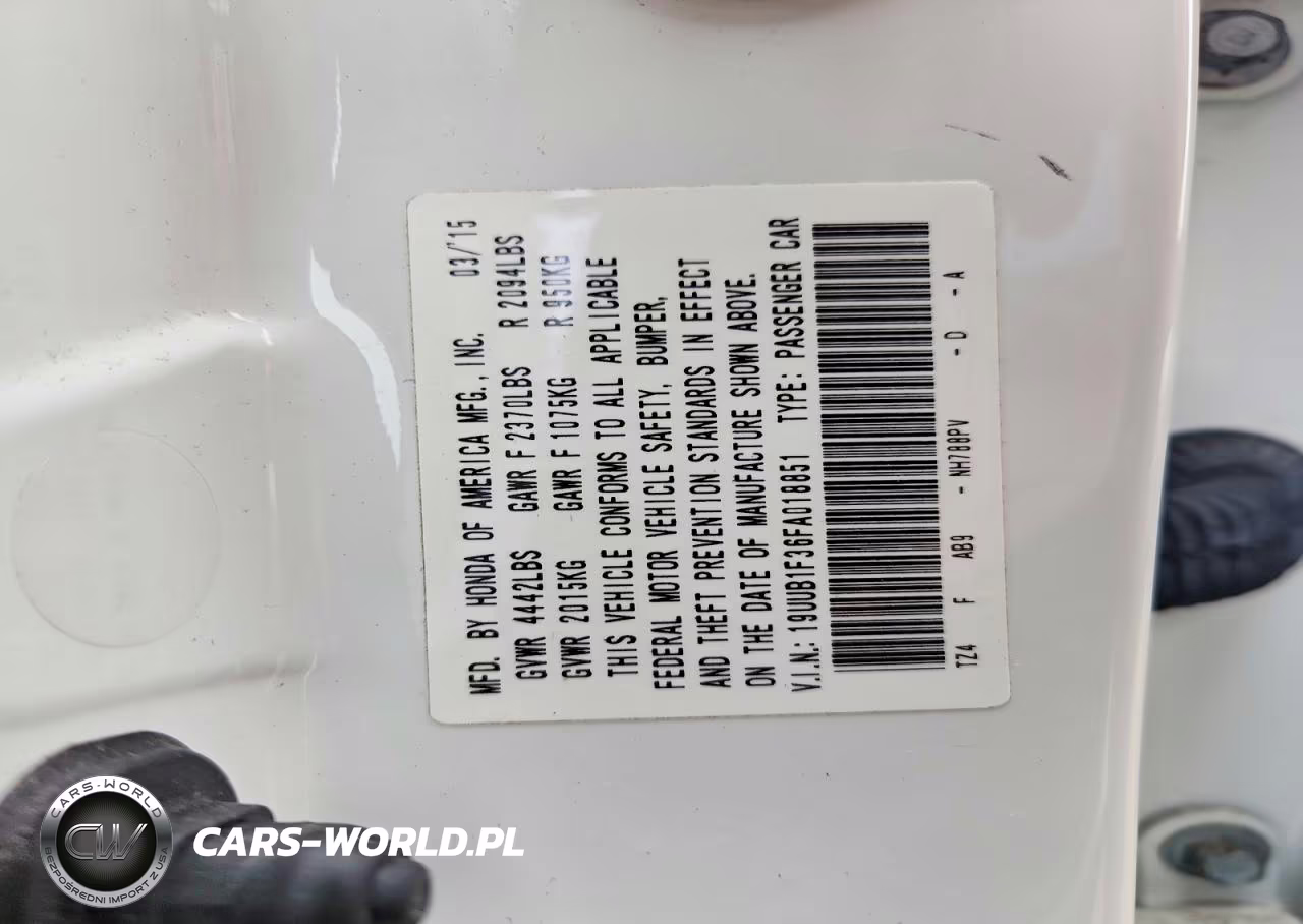 2015 Acura Tlx VIN:19UUB1F36FA018851 - 13
