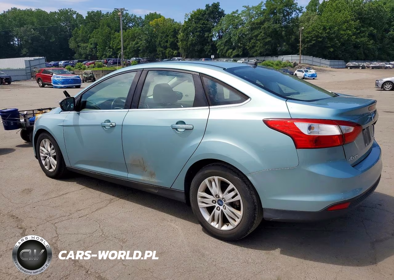 2012 Ford Focus Sel VIN:1FAHP3H24CL411027 - 2