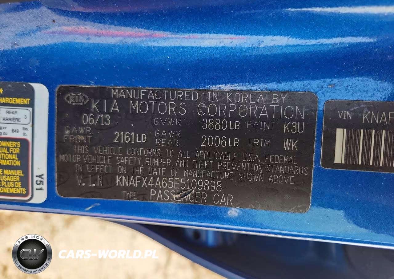 2014 Kia Forte Lx VIN:KNAFX4A65E5109898 - 12