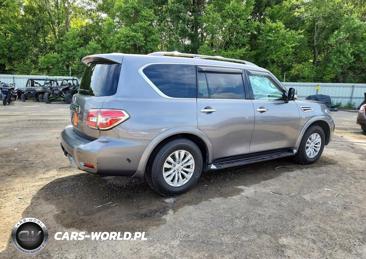 2019 Nissan Armada Sv VIN:JN8AY2NDXK9092662 - 3