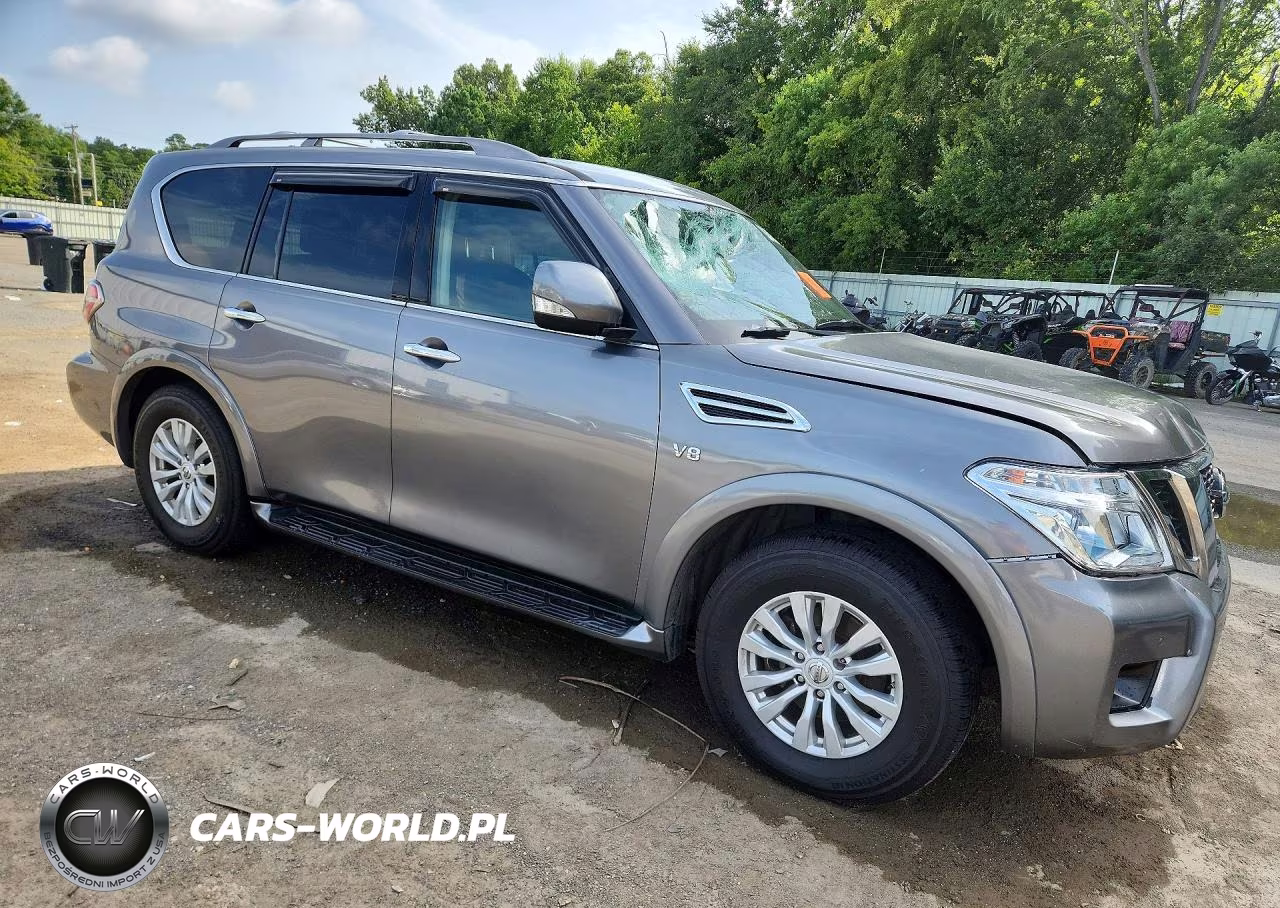 2019 Nissan Armada Sv VIN:JN8AY2NDXK9092662 - 4