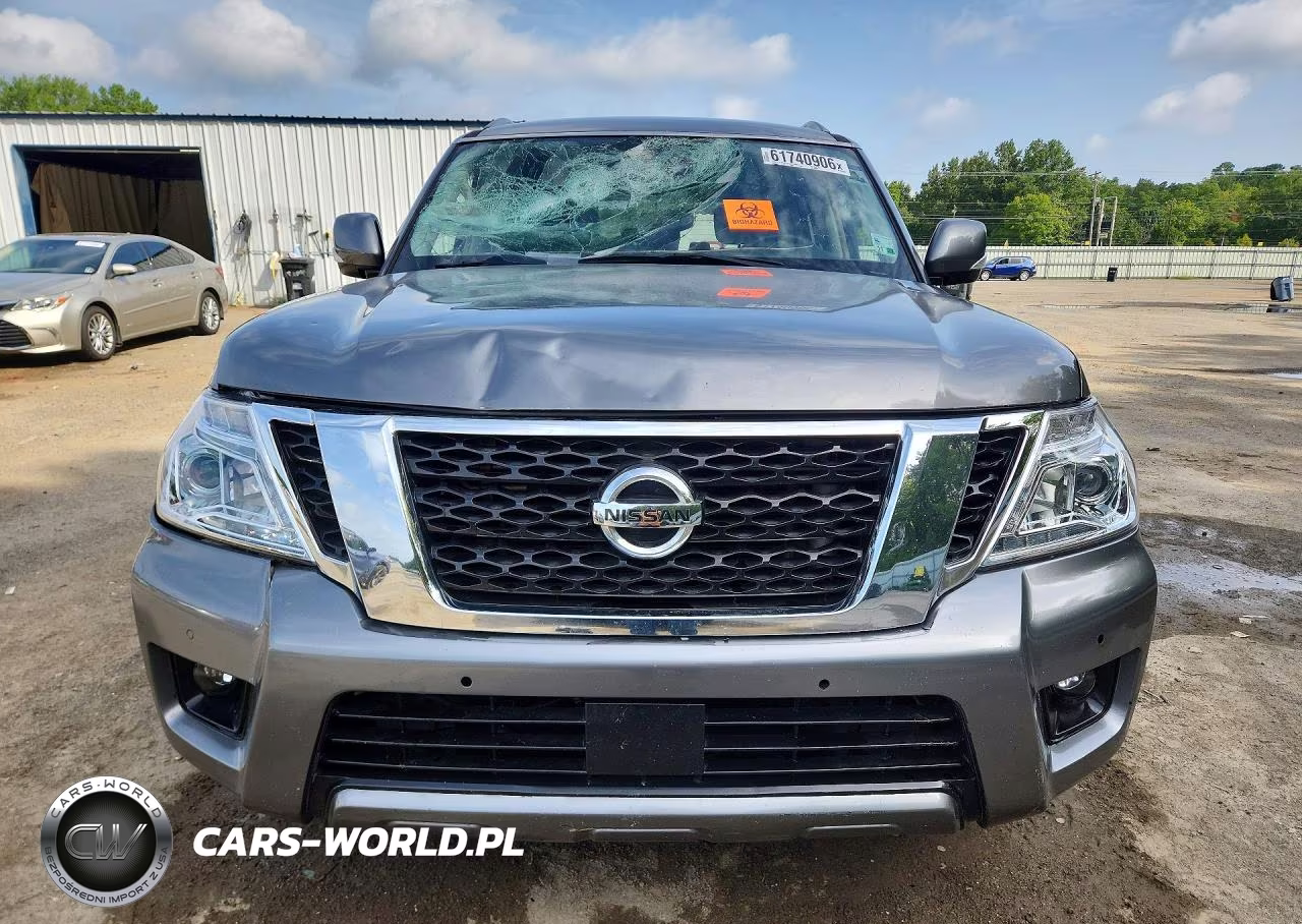 2019 Nissan Armada Sv VIN:JN8AY2NDXK9092662 - 5