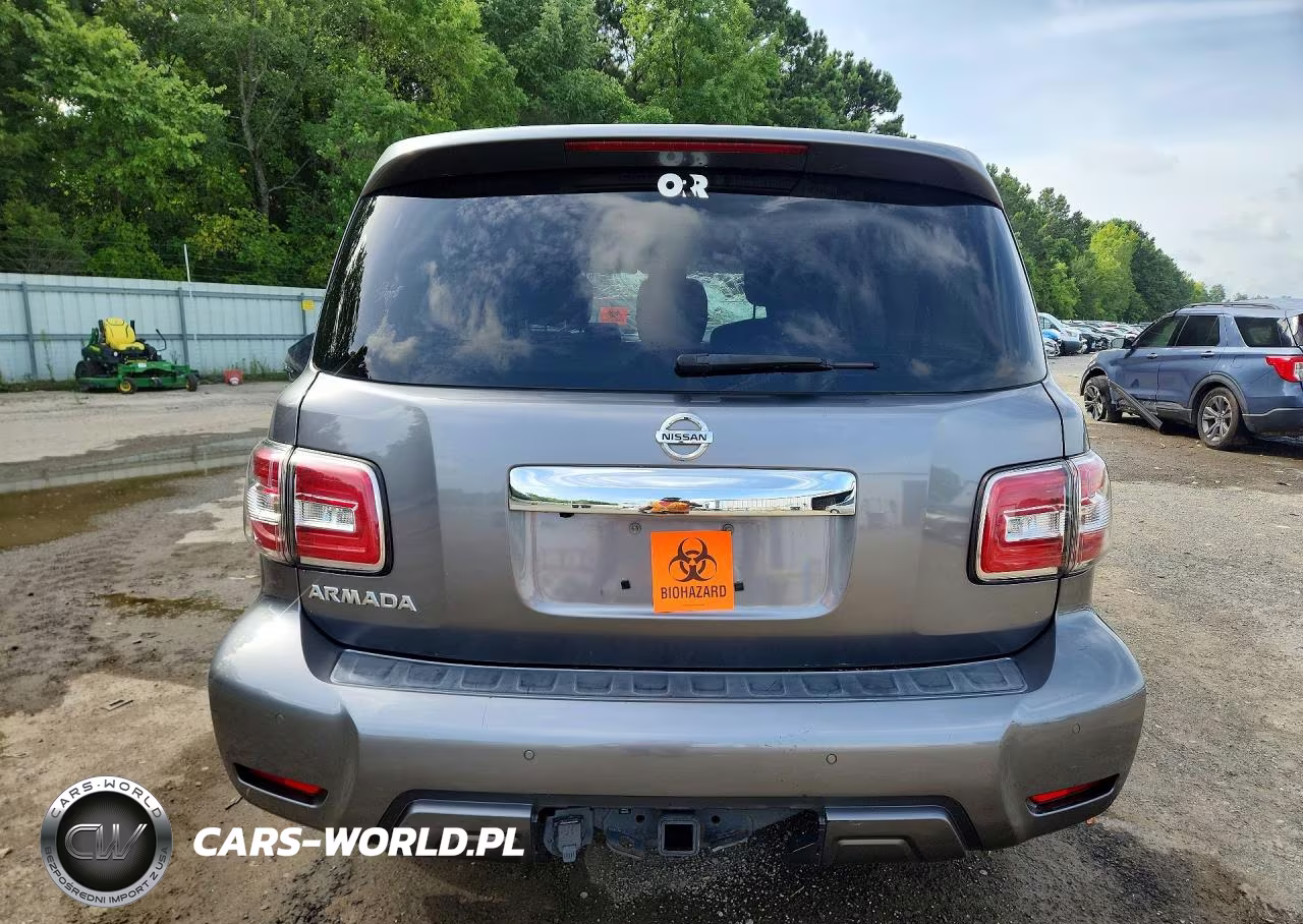 2019 Nissan Armada Sv VIN:JN8AY2NDXK9092662 - 6
