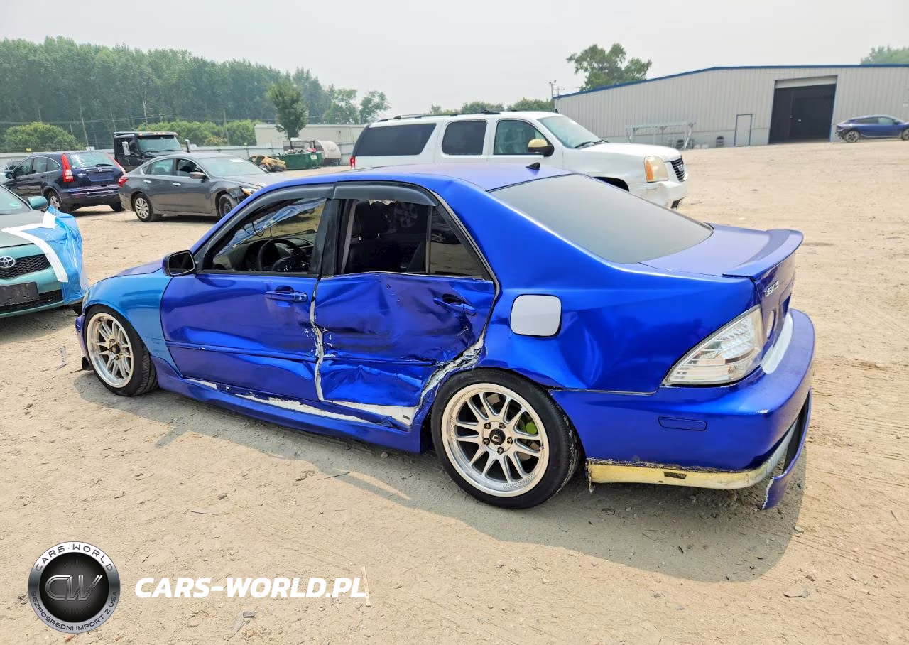 2004 Lexus Is 300 VIN:JTHBD192440092547 - 2