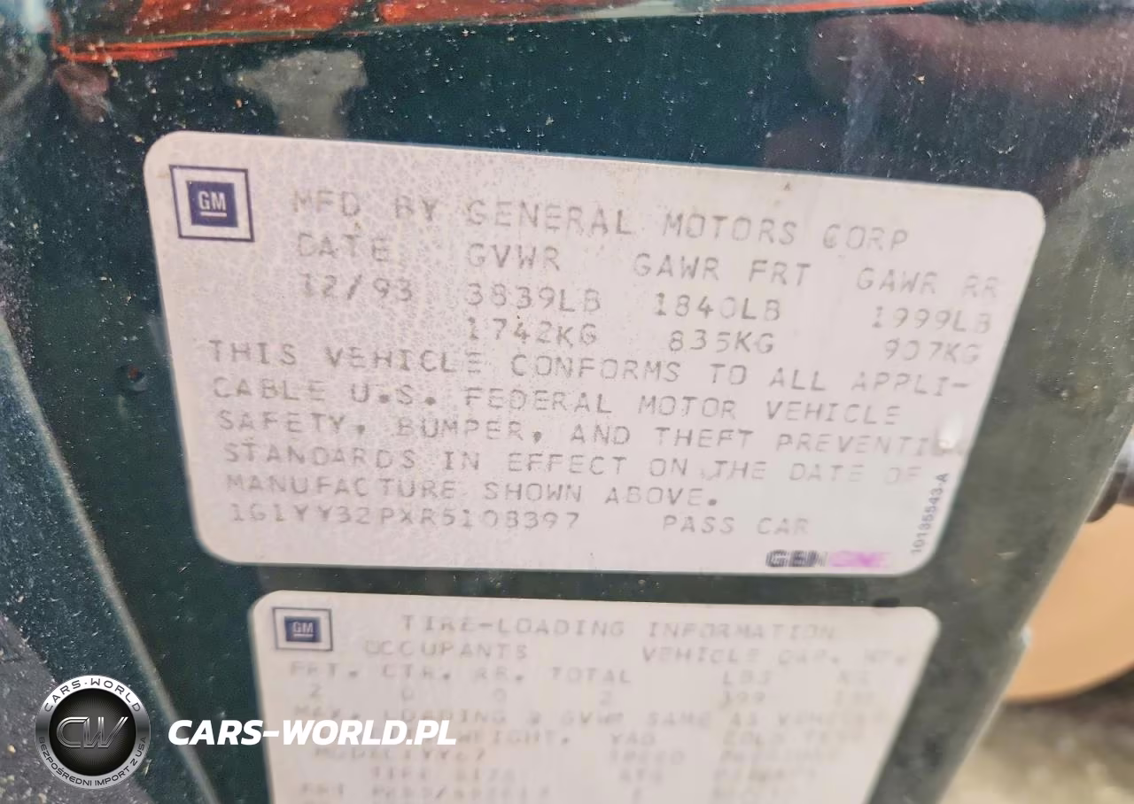 1994 Chevrolet Corvette VIN:1G1YY32PXR5108397 - 12