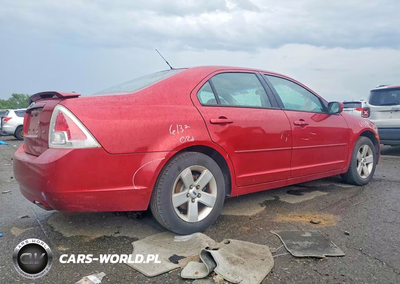 2008 Ford Fusion Se VIN:3FAHP07ZX8R129173 - 3