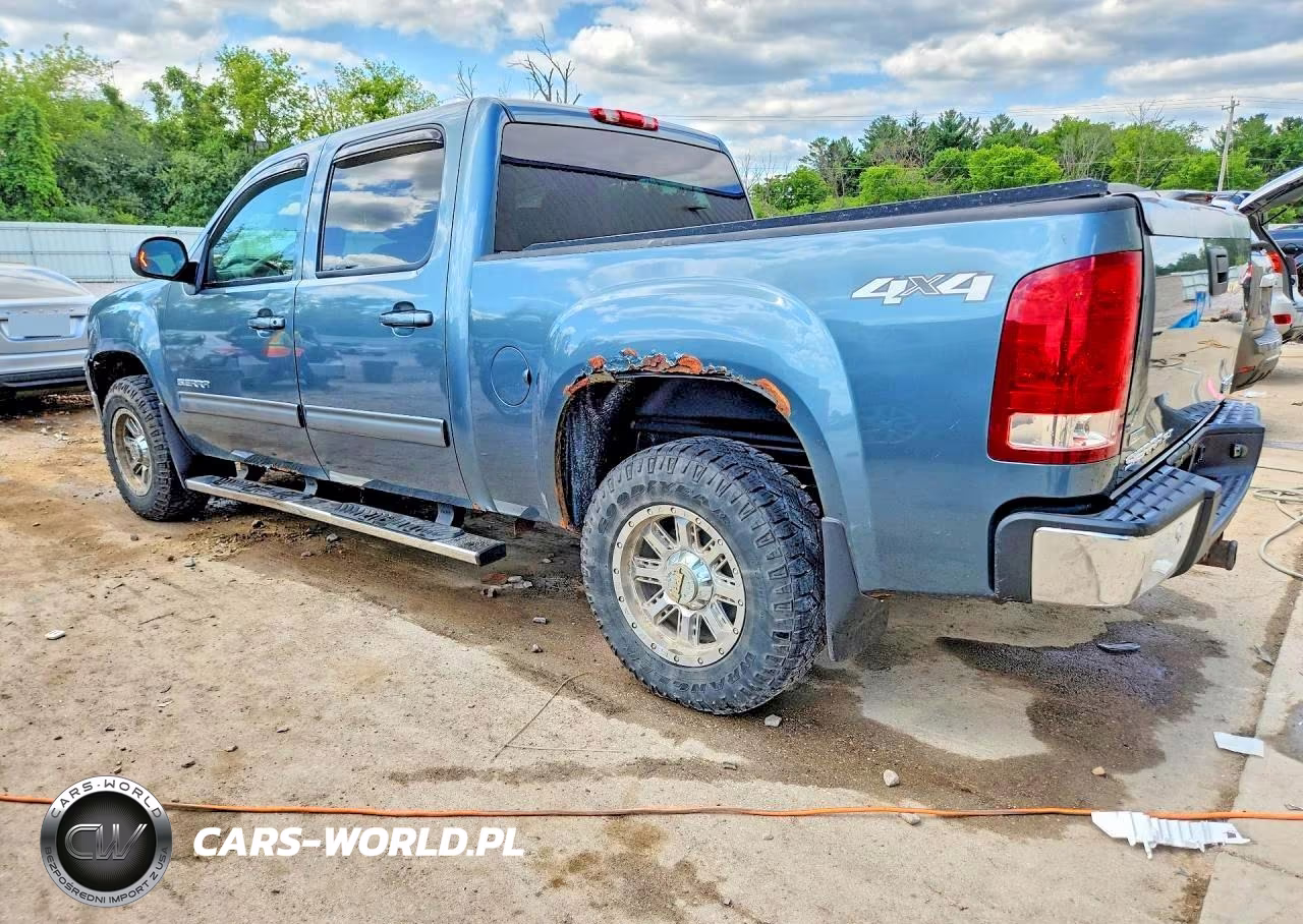 2010 GMC Sierra K1500 Slt VIN:3GTRKWE38AG273837 - 2