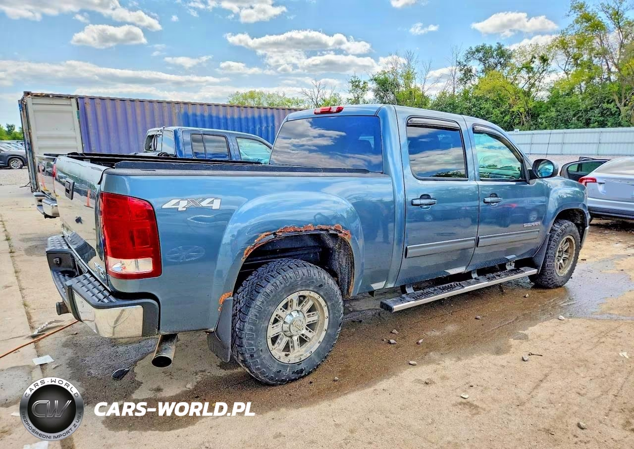 2010 GMC Sierra K1500 Slt VIN:3GTRKWE38AG273837 - 3