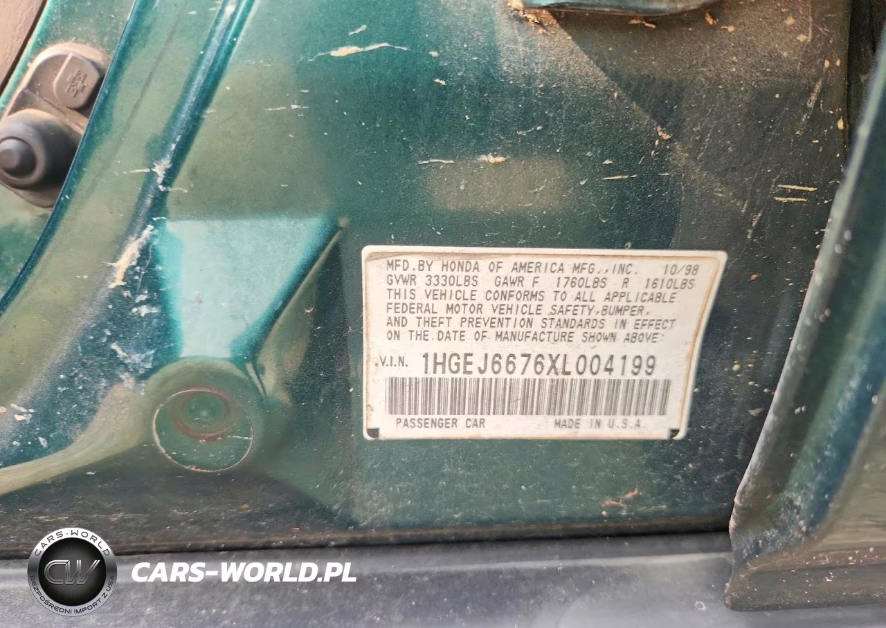 1999 Honda Civic Lx VIN:1HGEJ6676XL004199 - 12