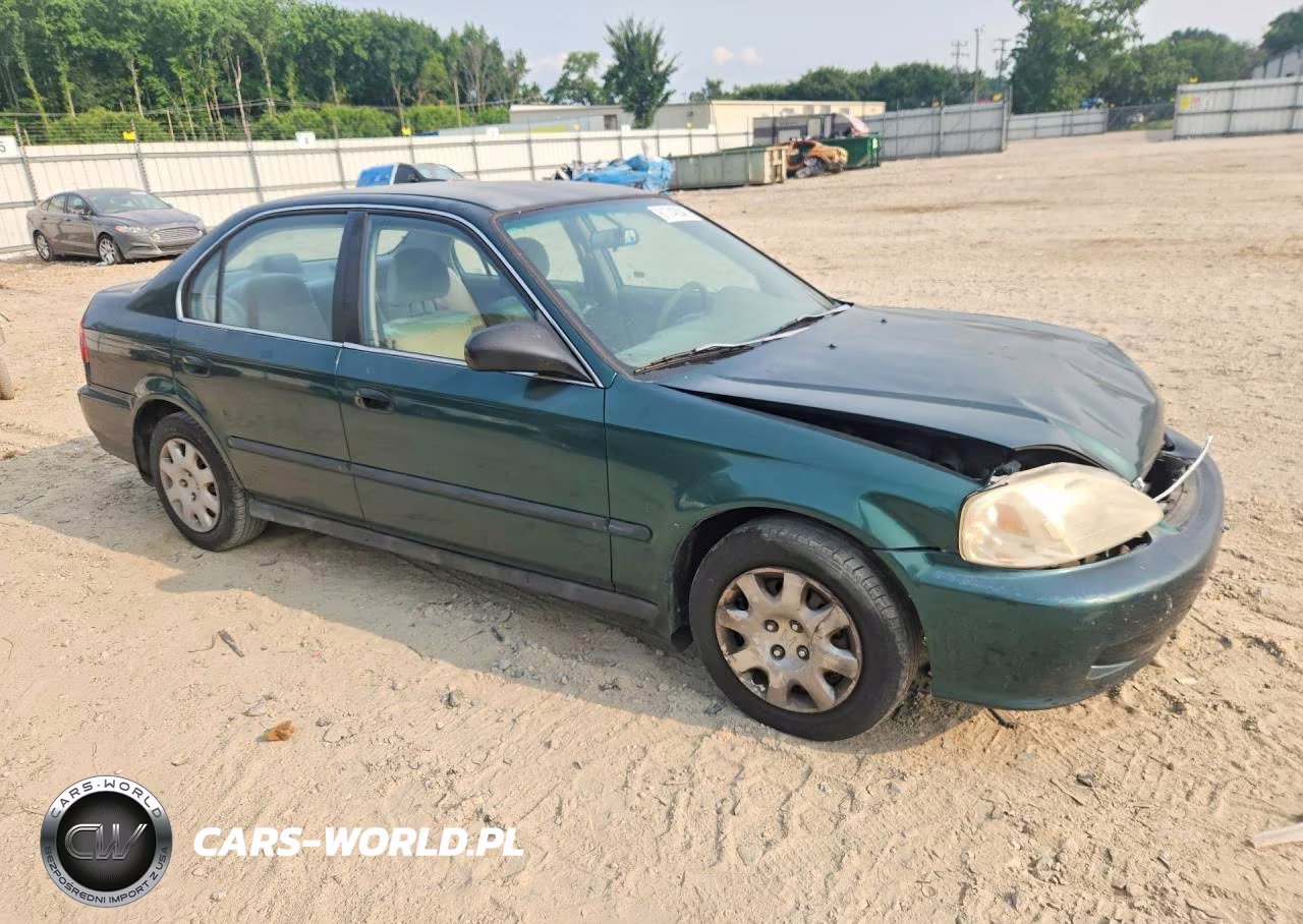 1999 Honda Civic Lx VIN:1HGEJ6676XL004199 - 4
