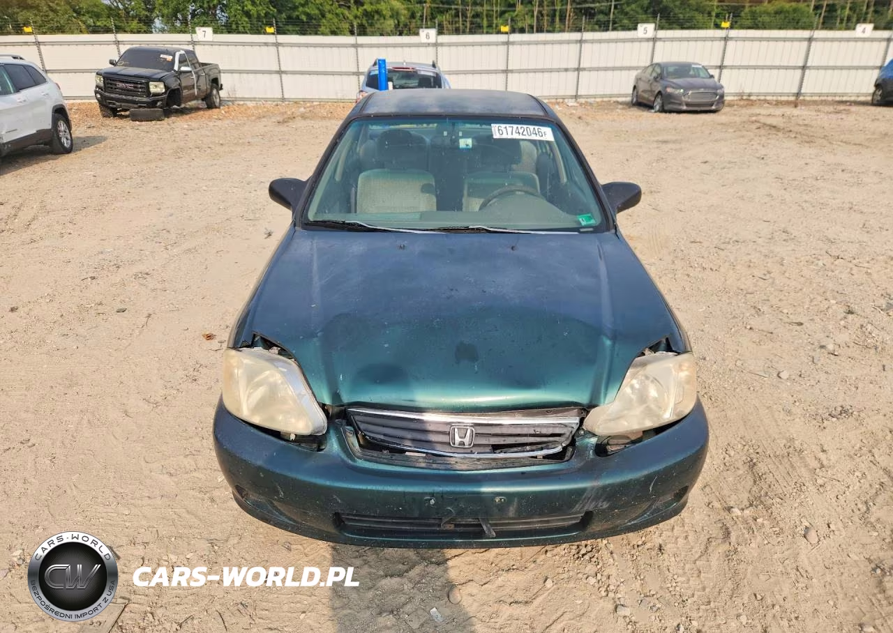 1999 Honda Civic Lx VIN:1HGEJ6676XL004199 - 5