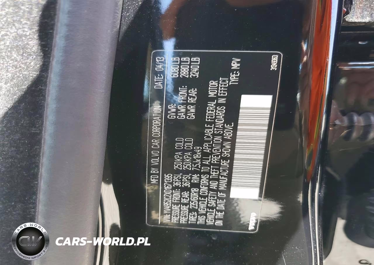 2013 Volvo Xc90 3.2 VIN:YV4952CZXD1671395 - 13