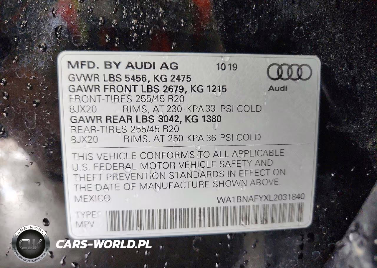 2020 Audi Q5 Premium Plus VIN:WA1BNAFYXL2031840 - 12