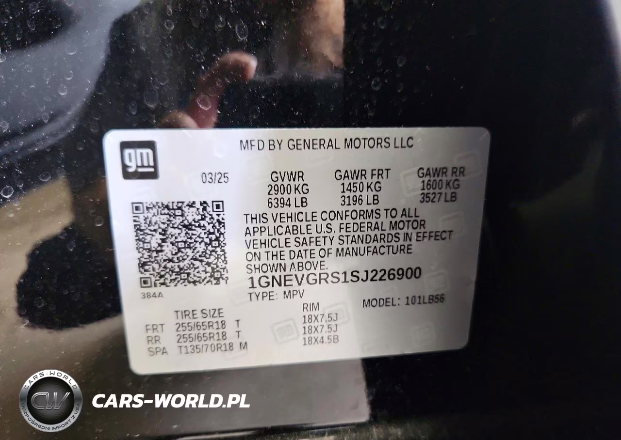 2025 Chevrolet Traverse Lt VIN:1GNEVGRS1SJ226900 - 14