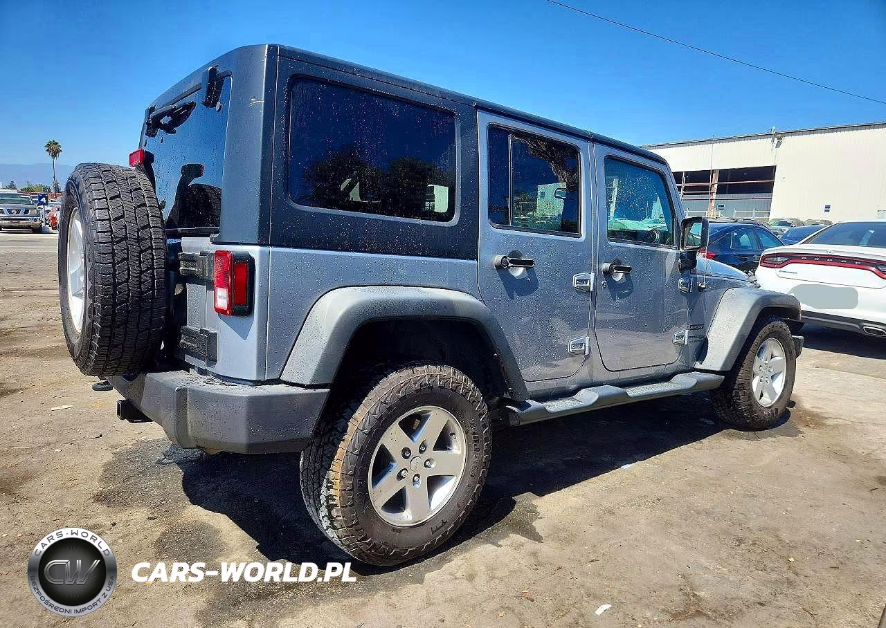 2018 Jeep Wrangler Unlimited Sport VIN:1C4HJWDG8JL812026 - 3