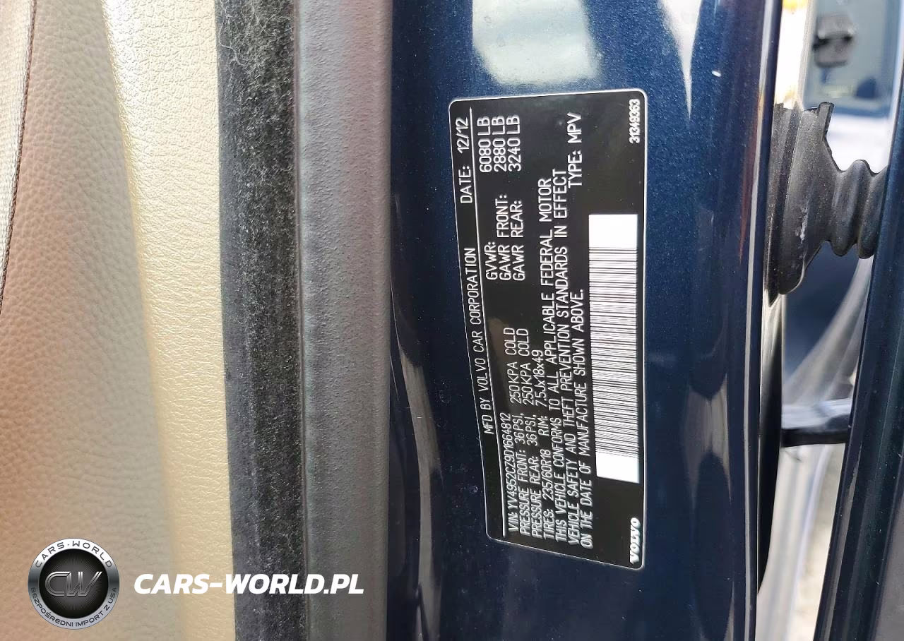 2013 Volvo Xc90 3.2 VIN:YV4952CZ9D1664812 - 13