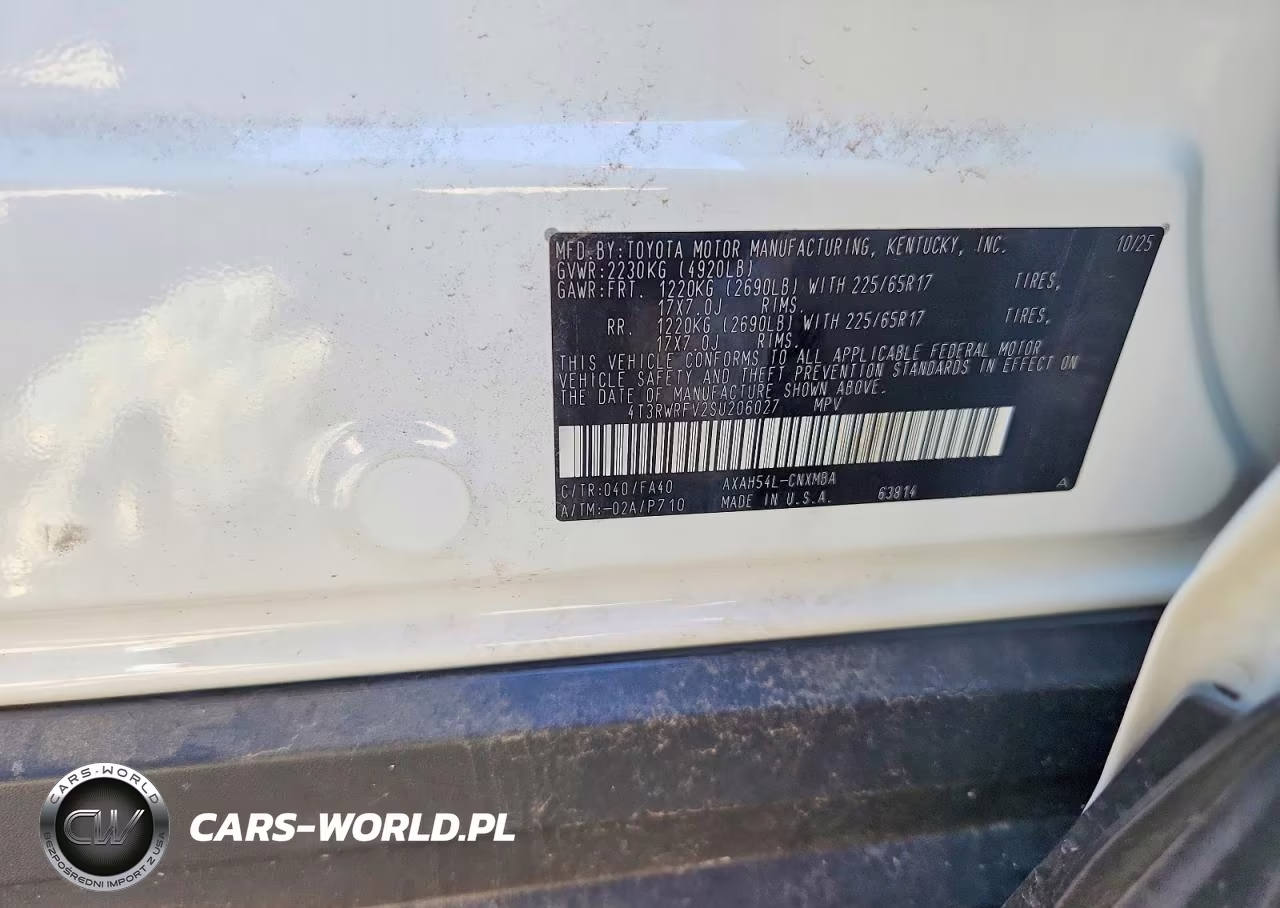 2025 Toyota Rav4 Hybrid Xle VIN:4T3RWRFV2SU206027 - 13