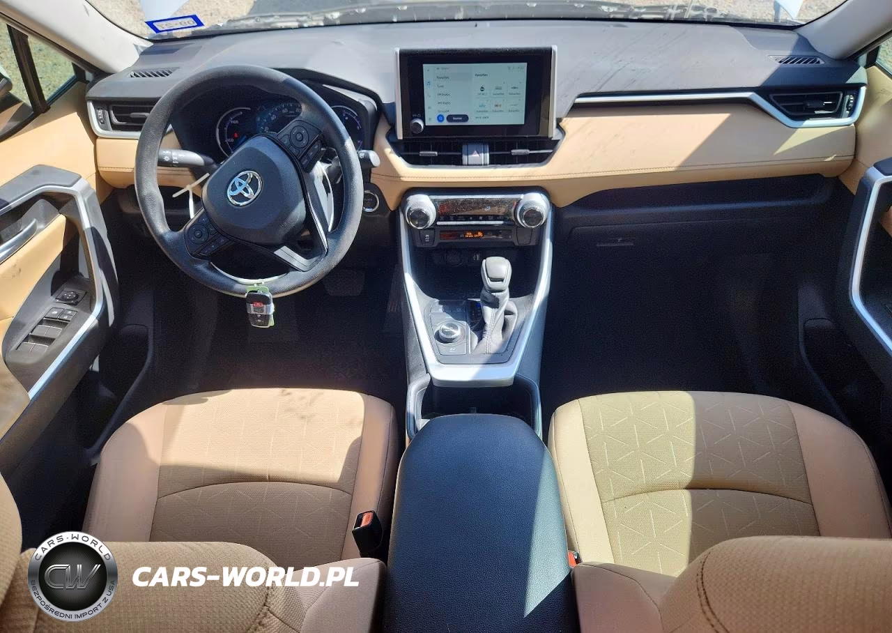 2025 Toyota Rav4 Hybrid Xle VIN:4T3RWRFV2SU206027 - 8