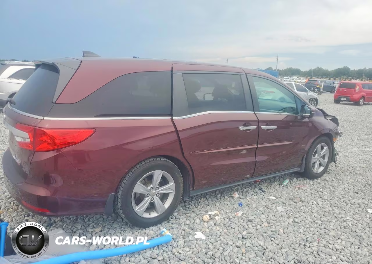 2018 Honda Odyssey Exl VIN:5FNRL6H7XJB106610 - 3