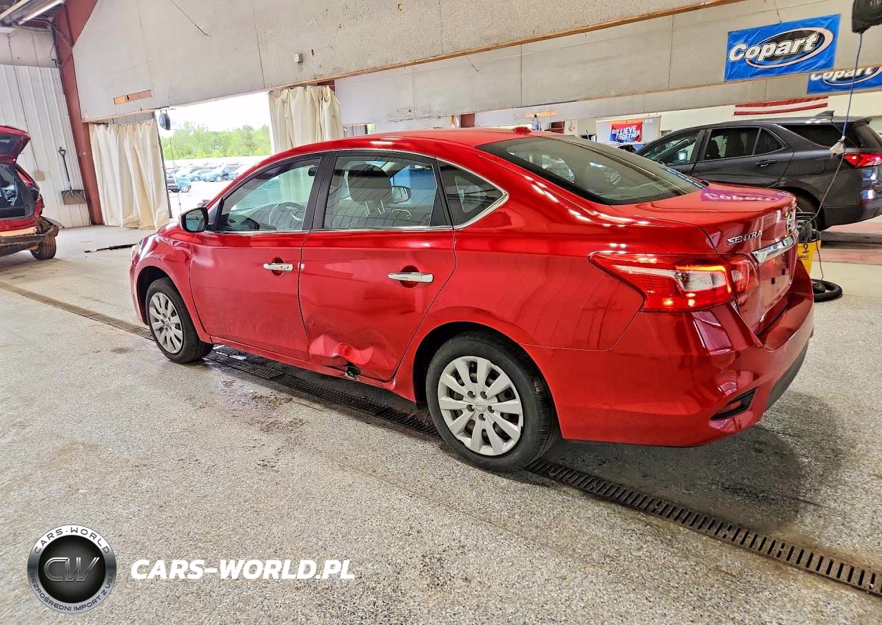 2017 Nissan Sentra Sv VIN:3N1AB7AP0HY370856 - 2