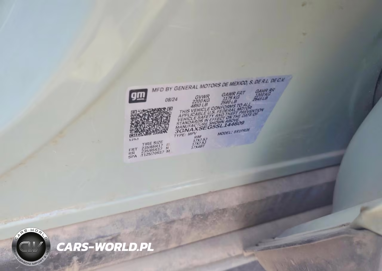 2025 Chevrolet Equinox Activ VIN:3GNAXSEG5SL144609 - 12