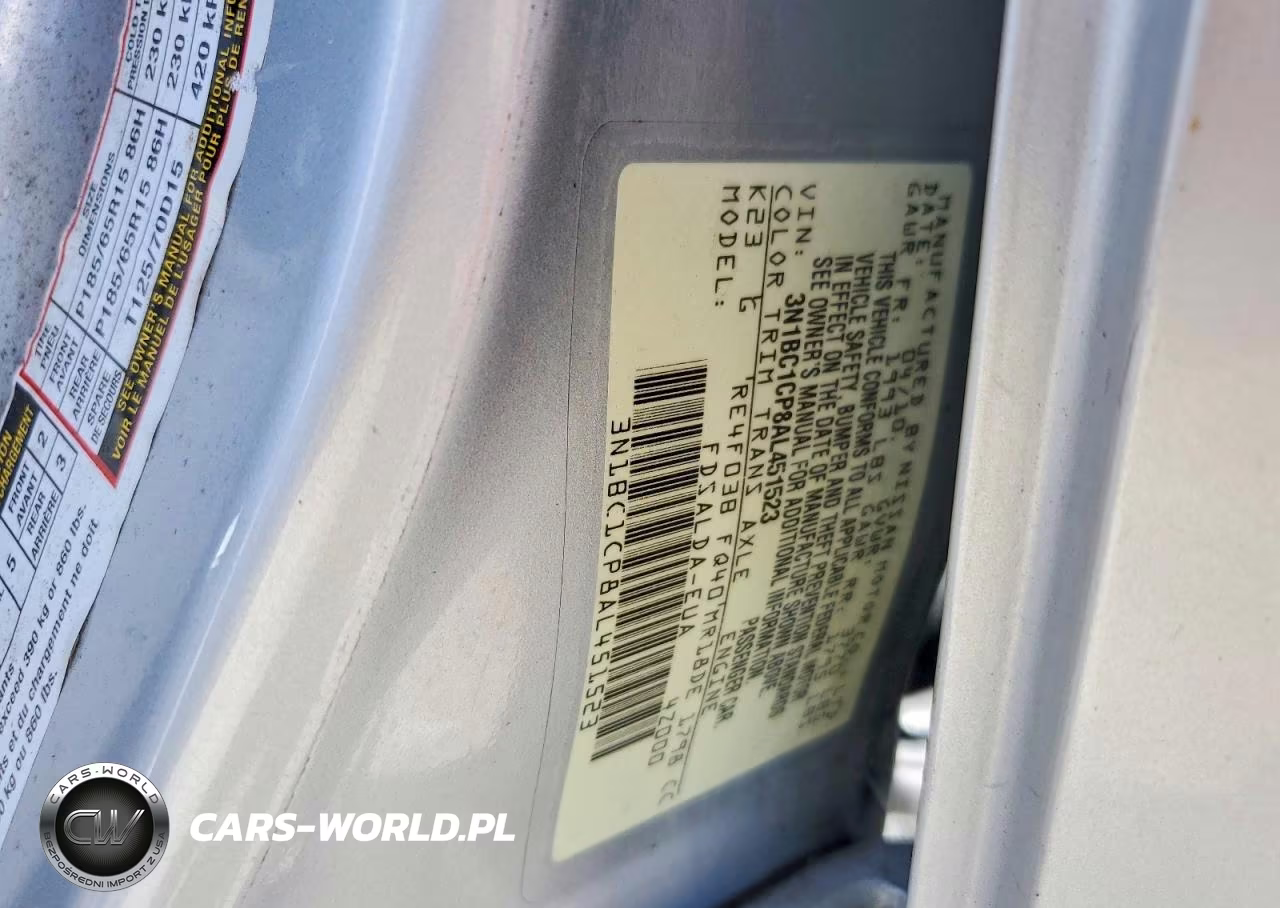 2010 Nissan Versa 1.8 S VIN:3N1BC1CP8AL451523 - 12