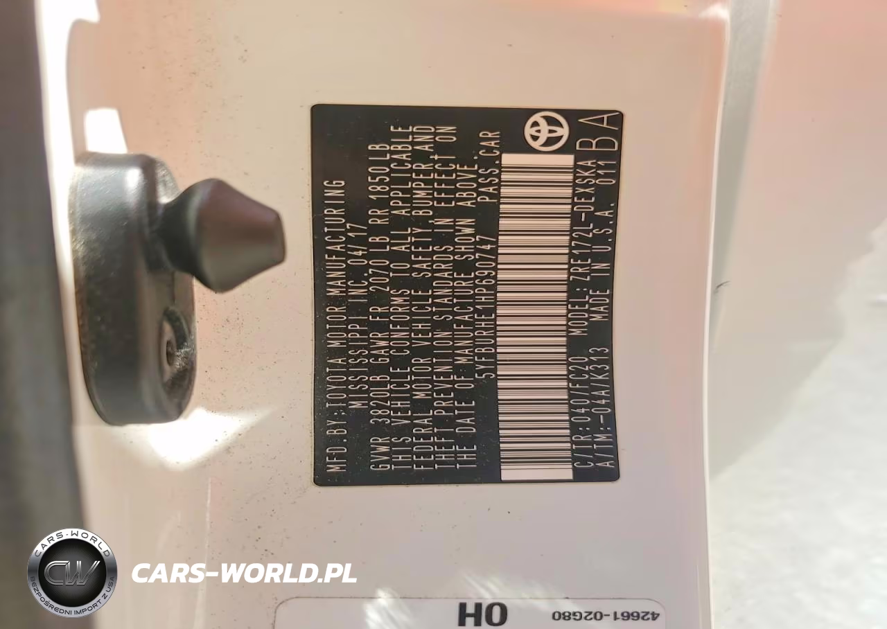 2017 Toyota Corolla Se VIN:5YFBURHE1HP690747 - 12