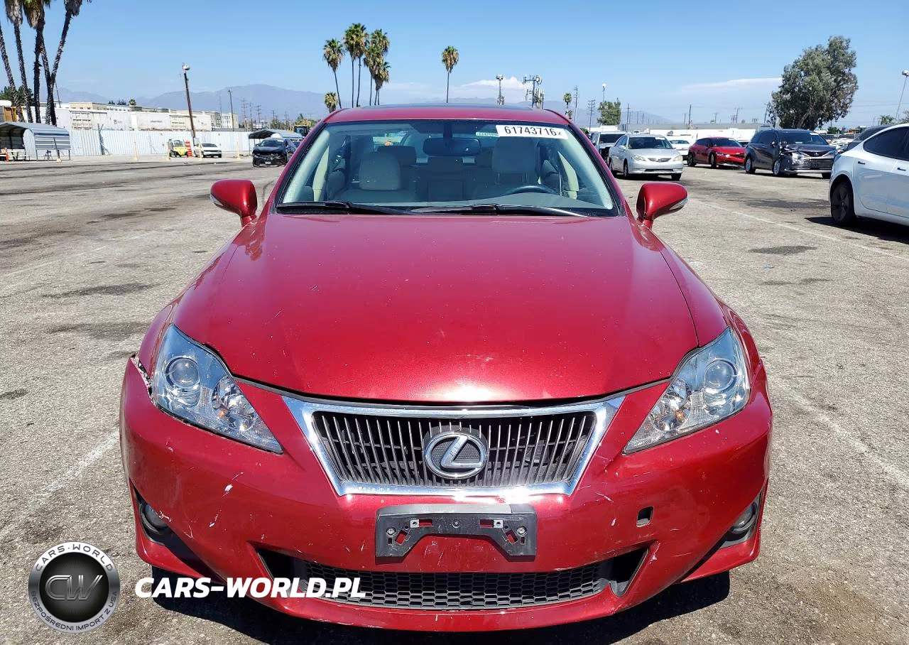2012 Lexus Is 250 Base VIN:JTHBF5C20C5182726 - 5