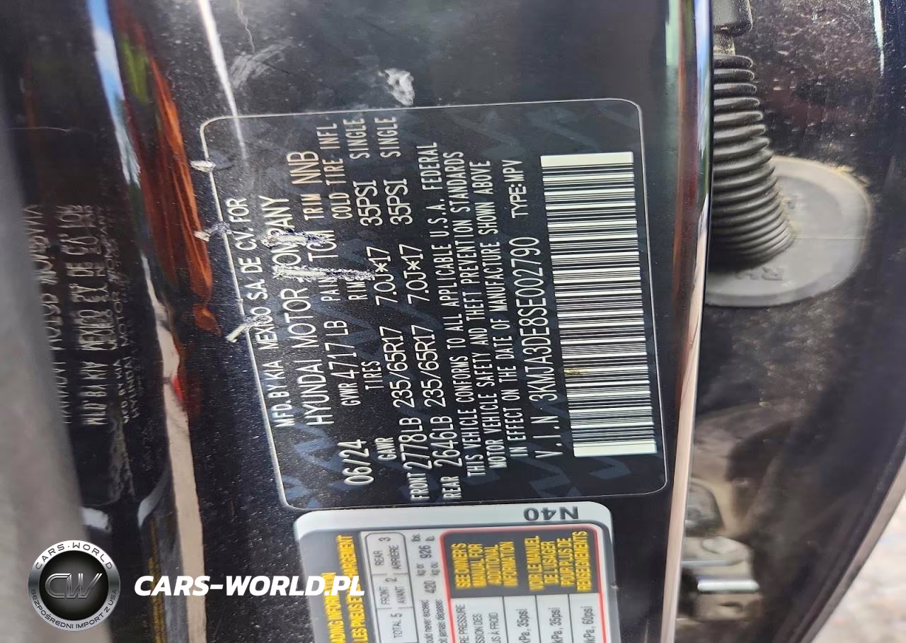 2025 Hyundai Tucson Se VIN:3KMJA3DE8SE002790 - 13