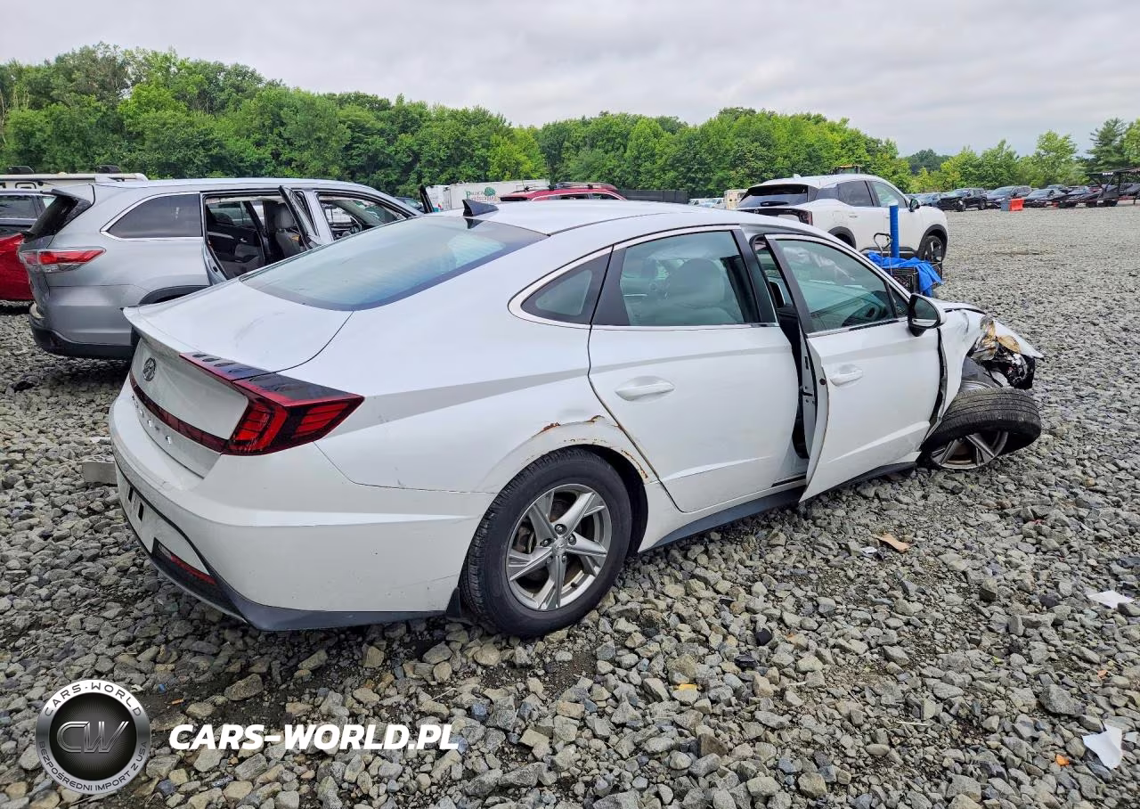 2020 Hyundai Sonata Se VIN:5NPEG4JA8LH046151 - 3
