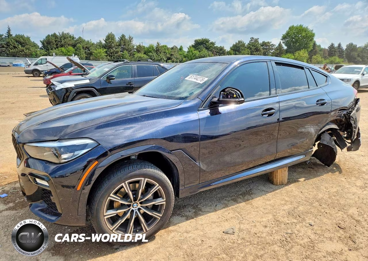 2021 BMW X6 xDrive40I VIN:5UXCY6C08M9G37872 - 1