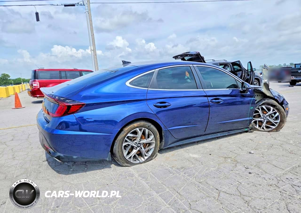 2021 Hyundai Sonata Sel VIN:5NPEL4JA9MH116639 - 3
