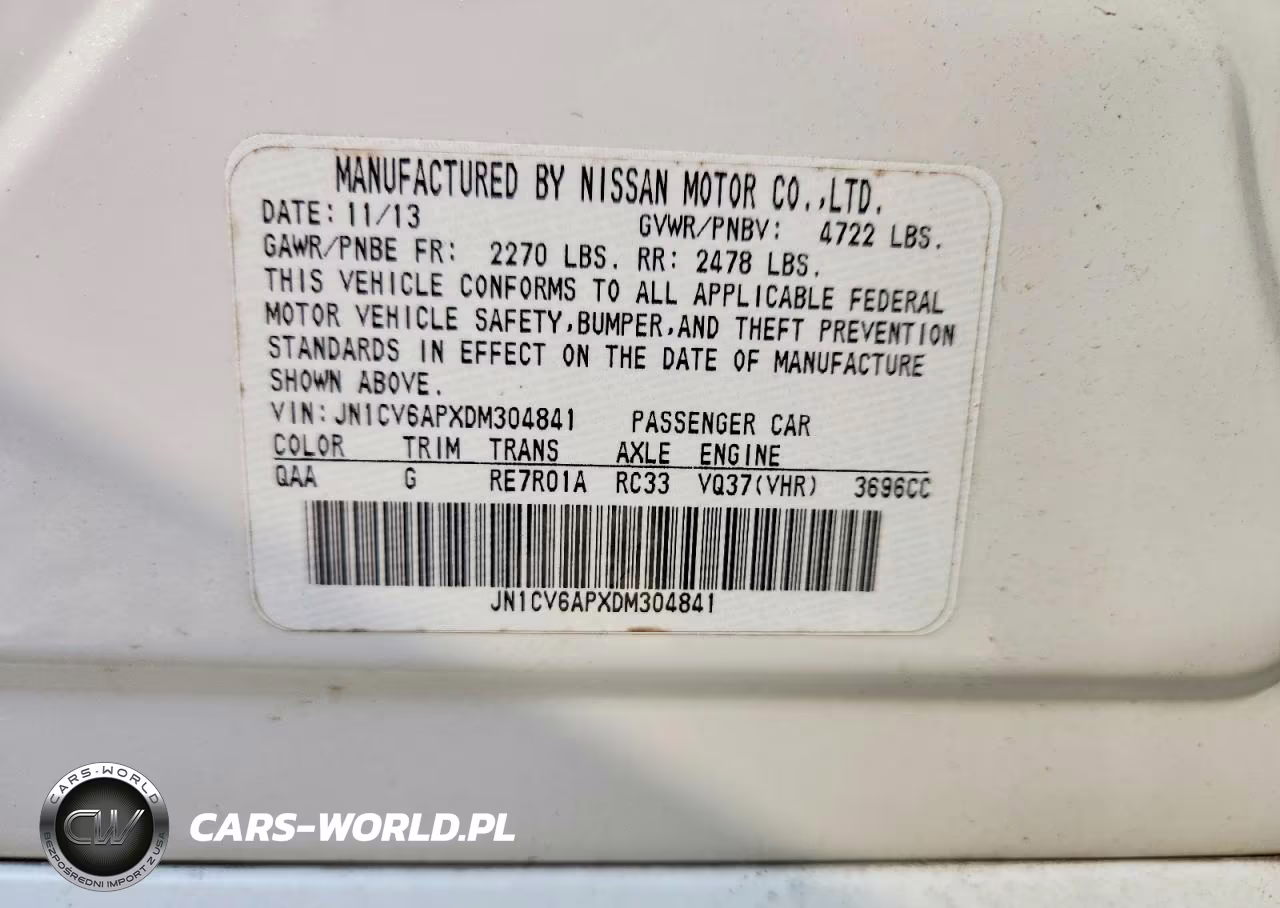 2013 Infiniti G37 Sedan Journey VIN:JN1CV6APXDM304841 - 12