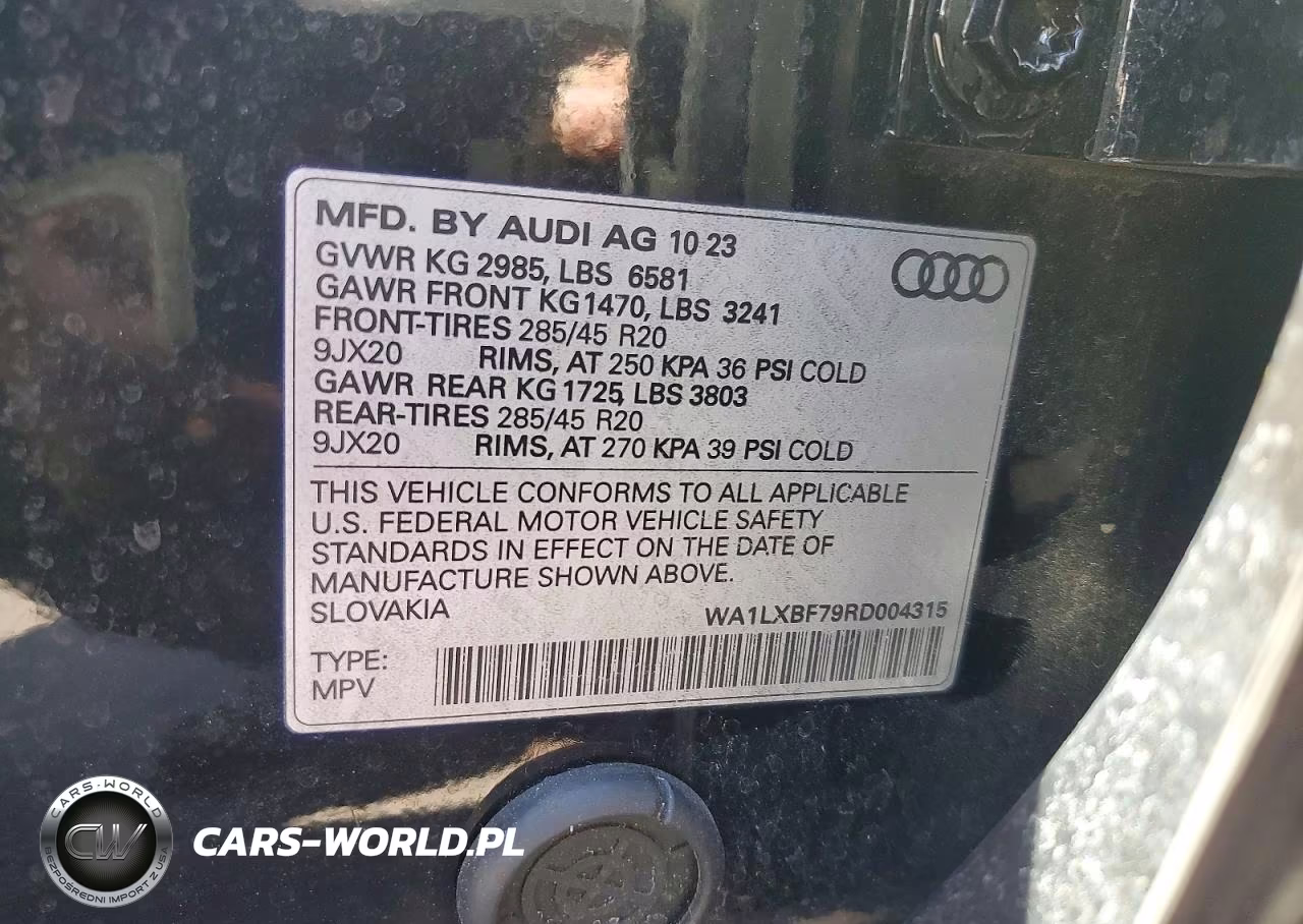 2024 Audi Q7 Premium Plus VIN:WA1LXBF79RD004315 - 13