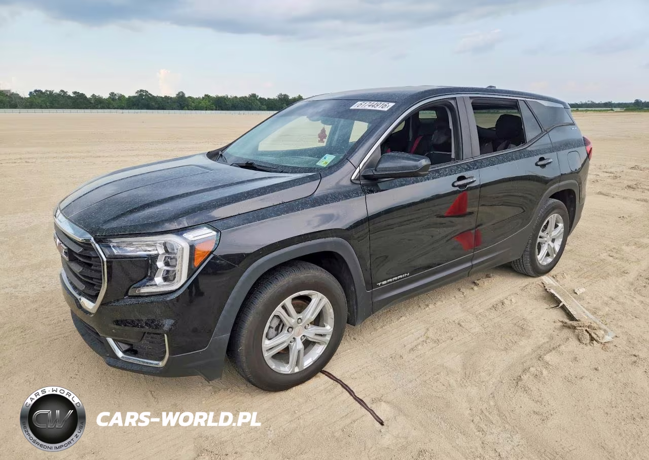 2022 GMC Terrain Sle VIN:3GKALMEV6NL116034 - 1