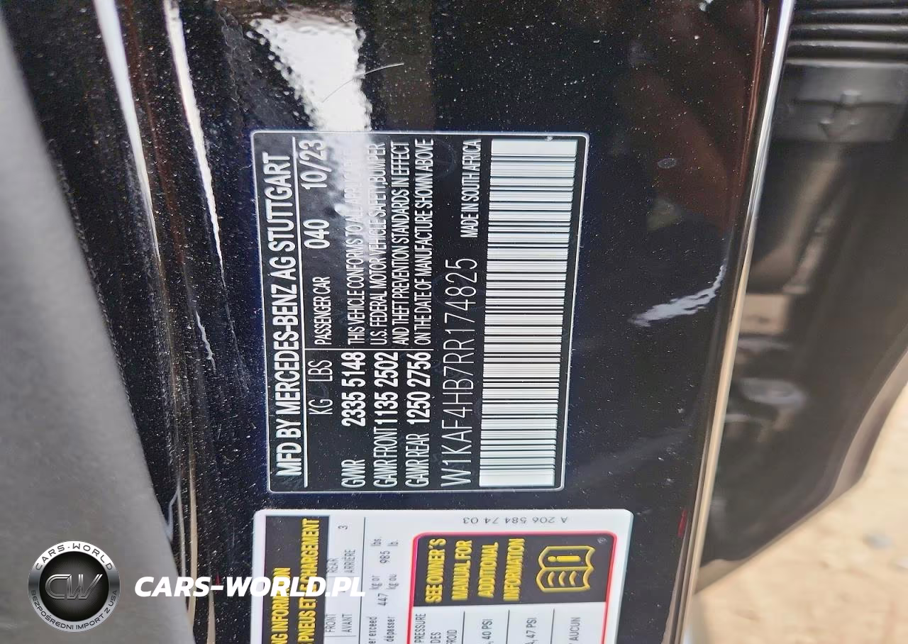 2024 Mercedes-Benz C 300 4Matic VIN:W1KAF4HB7RR174825 - 12