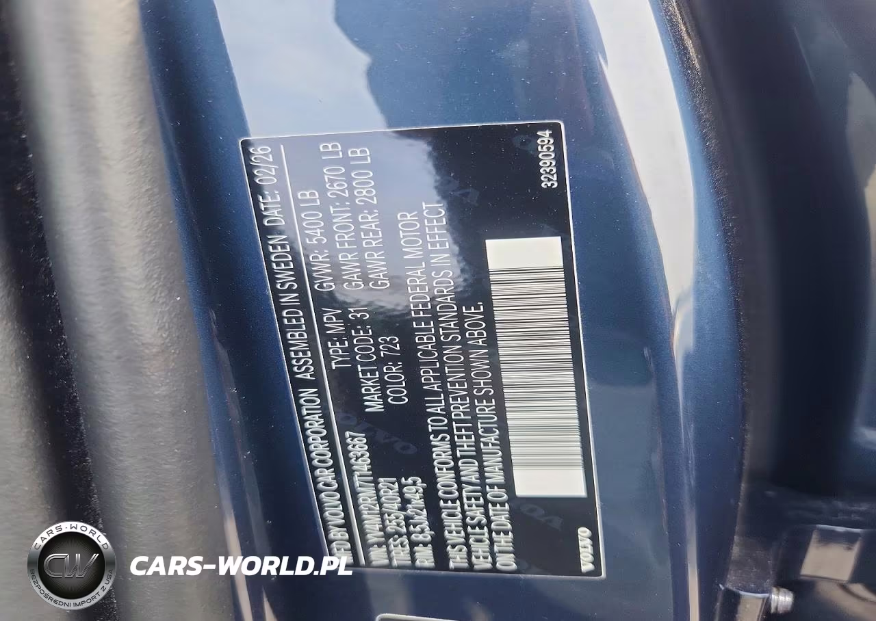 2026 Volvo Xc60 Ultra VIN:YV4M12RM7T1463667 - 13