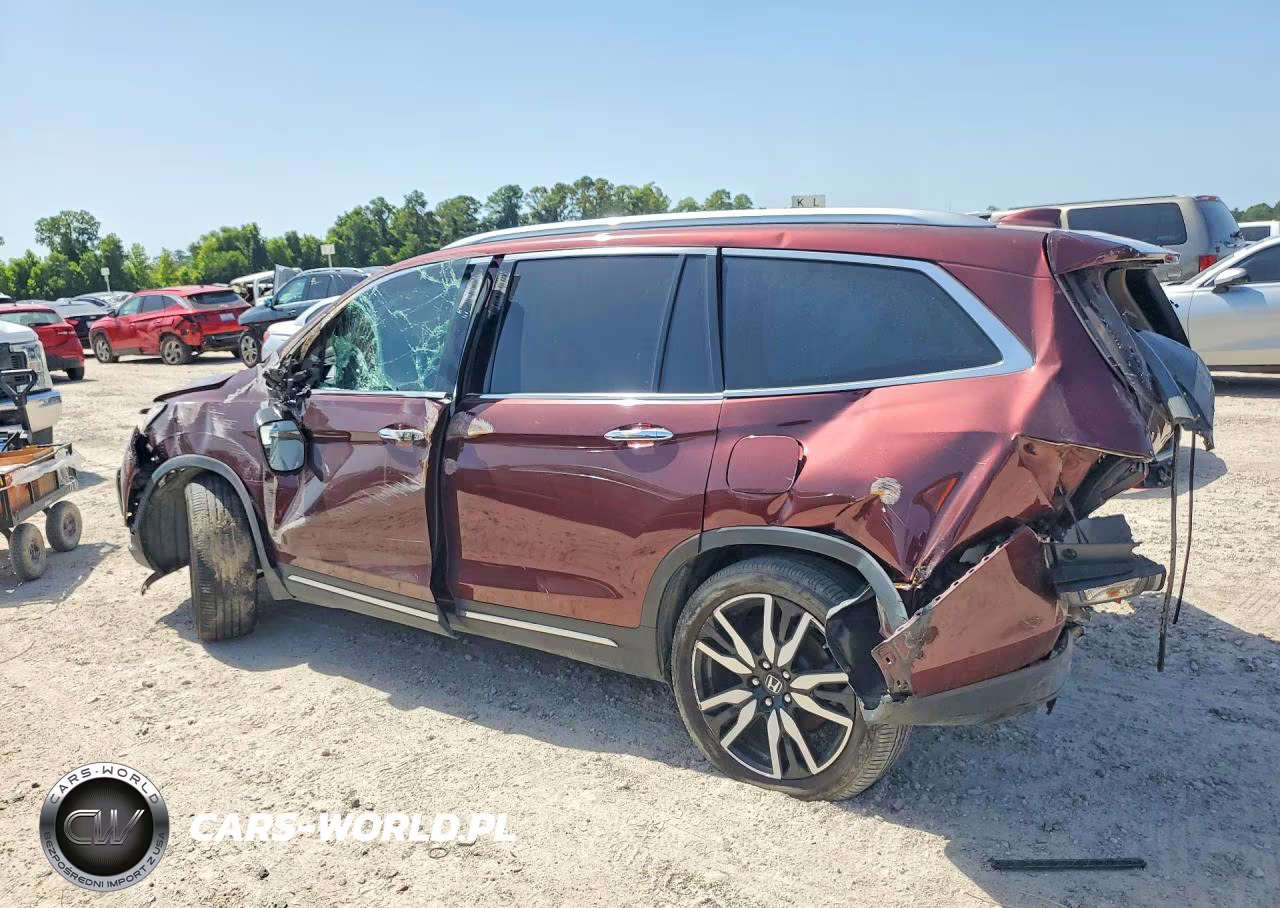 2022 Honda Pilot Awd Elite VIN:5FNYF6H01NB094844 - 2