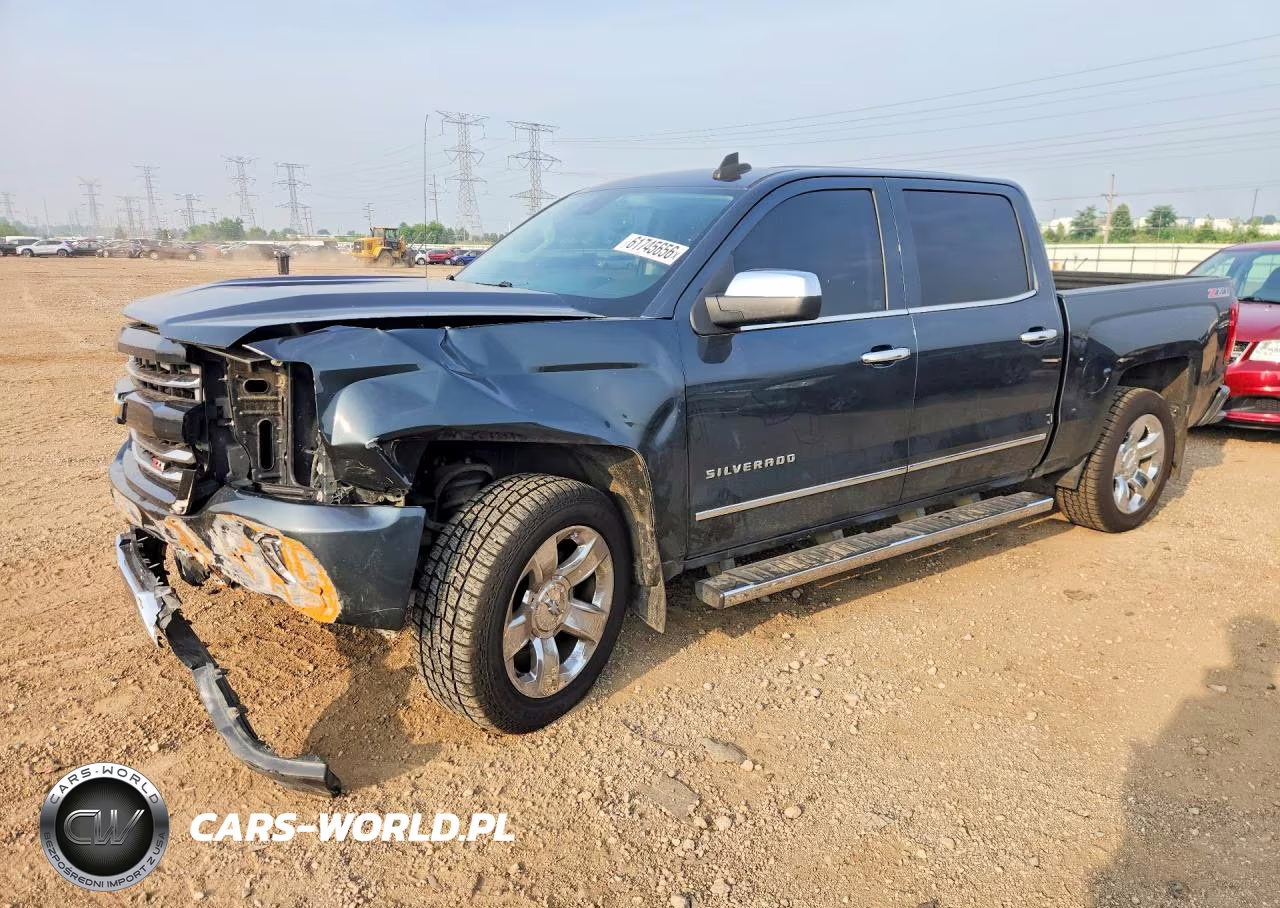 2017 Chevrolet Silverado K1500 Ltz VIN:3GCUKSEC1HG237632 - 1